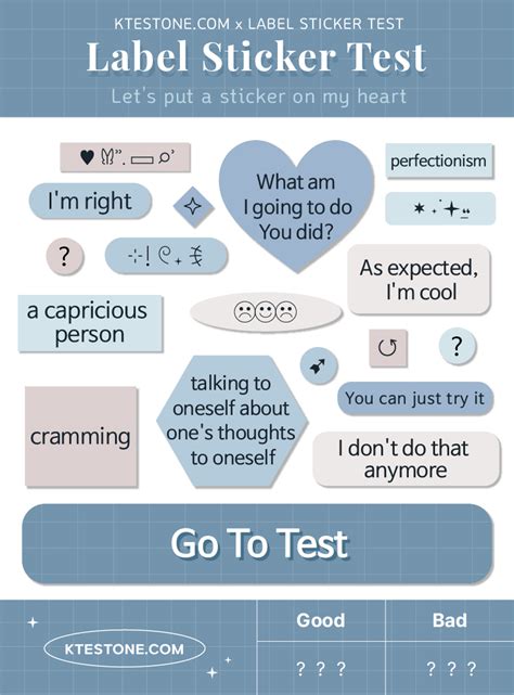 how fake are you sticker test
